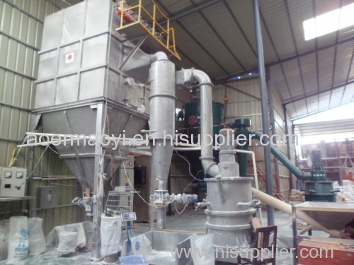 samll noise fluid bed jet mill