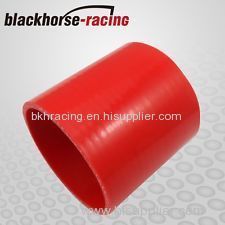 Red 3.5" 89mm Straight Silicone Coupler Silicone Hose Pipe Silicone Intercooler Hose