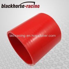 Black&Red 2" 51mm Straight Silicone Coupler Silicone Hose Pipe Silicone Intercooler Hose