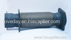 flexible exhaust interlock Metal Hose with High Quality, auto parts for heavy duty truck