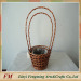 wicker basket with liner