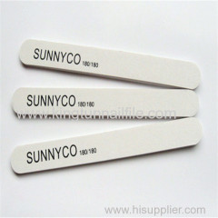 white logo OEM nail file