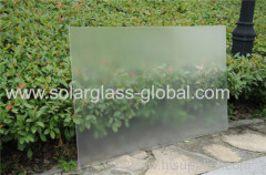 4.0mm AR anti reflective patterned solar glass