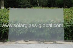 The low price with the 4.0mm AR coated PV glass