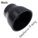 Black 2" to 1-1/2" 45mm to 32mm Silicone Straight Reducer Silicone Hose Turbo Intercooler Pipe Turbo Air Intake Hose