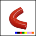Red 1-1/2" 38mm 135 Degree Elbow Silicone Hose