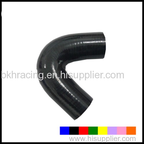 Black 1" 25mm 135 Degree Elbow Silicone Hose