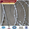 Galvanized Concertina Razor Barbed Wire Cross Type BTO-30 (army security)