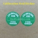 Minrui Green Round Calibration Void Adhesive Security Vinyl Stickers