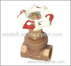 Brass Pump Gate Valve