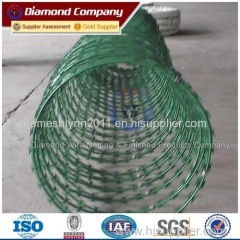 Factory Supply Directly Low Price Hot-dipped Galvanized Steel Wire Razor Blade Barbed Wire