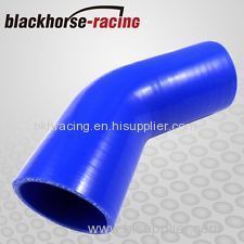 7/8" to 5/8" Blue 45 degree Reducer Elbows Silicone Hose 22mm to 16mm