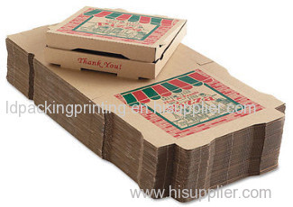 Customized Corrugated Delivery Pizza Boxes