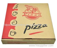 Customized Corrugated Delivery Pizza Boxes