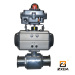 Penumatic Sanitary Tri-clamp Ball Valves