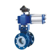 pneumatic Fluorine Lined Ball Valve