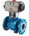 pneumatic Fluorine Lined Ball Valve