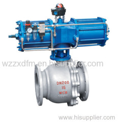 pneumatic shut-down ball valve pneumatic On-off ball valve