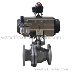 pneumatic shut-down ball valve pneumatic On-off ball valve