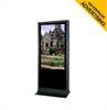 84" Video / Picture Floor Standing Outdoor Touch Screen Displays For Museum / Bank