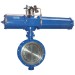 pneumatic hard sealed Butterfly Valve flanged butterlfy valves