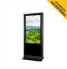High Brightness FHD 46 Inch Outdoor Touch Screen Displays For Railway Station