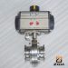 sanitary pneumatic butterfly valve 316L clamp type butterfly valve