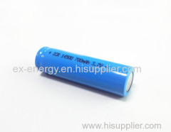 ICR14500 3.7V 700mah Rechargeable lithium Ion Battery
