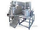 Hydraulic Homogeneous vacuum emulsifying mixer Pot high shear