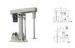 Stainless steel High Speed Disperser emulsifying machine / Electronic Lifting Disperser