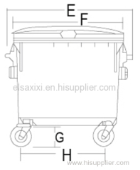 plastic dustbin/trash bin/waste bin/trash can/garbage bin/ garbage can