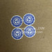 Round Dia 20mm Custom Screw Warranty Seal Sticker Made by Professional Adhesive Label Manufactures