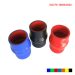 Black 1-3/4" 45mm Straight Hump Silicone Hose Turbo Pipe