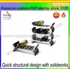 Floor hot selling custom acrylic glove display stand