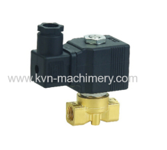 Brass 2way miniature water steam oil solenoid valve