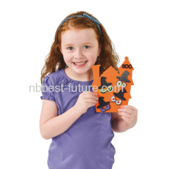 3D foam crafts halloween house kits for kids