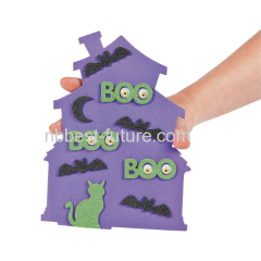 3D foam crafts halloween house kits for kids