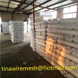 Coated Alkaline-Resistant Fiberglass Mesh 160g/m2 with mesh size 5*5mm or 4*4mm