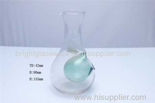 personalized design glass wine decanter for wholesale