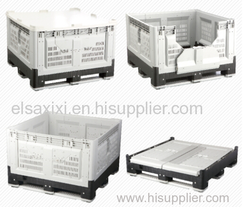 plastic pallet container/folder logistic container