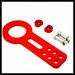 Aluminum Racing Front Rear Tow Hook Kit CNC JDM Anodized Red