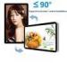 NAND FLASH 4GB Wall Mounted LCD Advertising Screens 26Inch WIFI 802.11