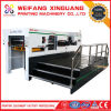 1050mm High Quality automatic flatbed paper boxes platen die cutting machine with stripping unit