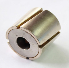 Professional Customized NdFeB Arc Segment Permanent Neodymium Magnets With Strong Power