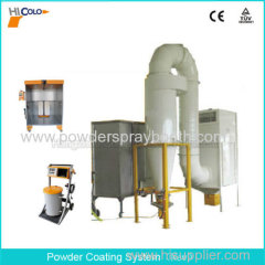 Easy Change Color Powder Coating Spray Booth