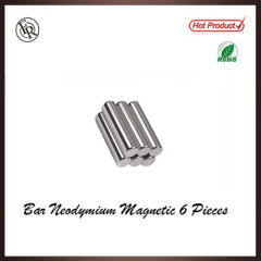 Bar Neodymium Magnetic 6 Pieces