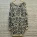 Long Jacquard Fair Isle pattern Ladies Pullover Sweaters , Alpaca Sweater
