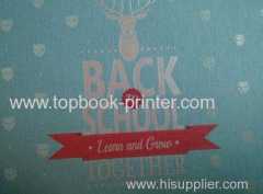 Bubble-wrap spine softback sales brochure printing on demands