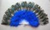 HandeMade Peacock feather fans for belly dance accessories for adult