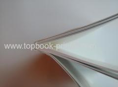 Bubble-wrap spine softback sales brochure printing on demands